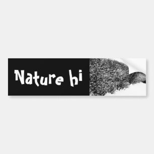 winter's hedge bumper sticker