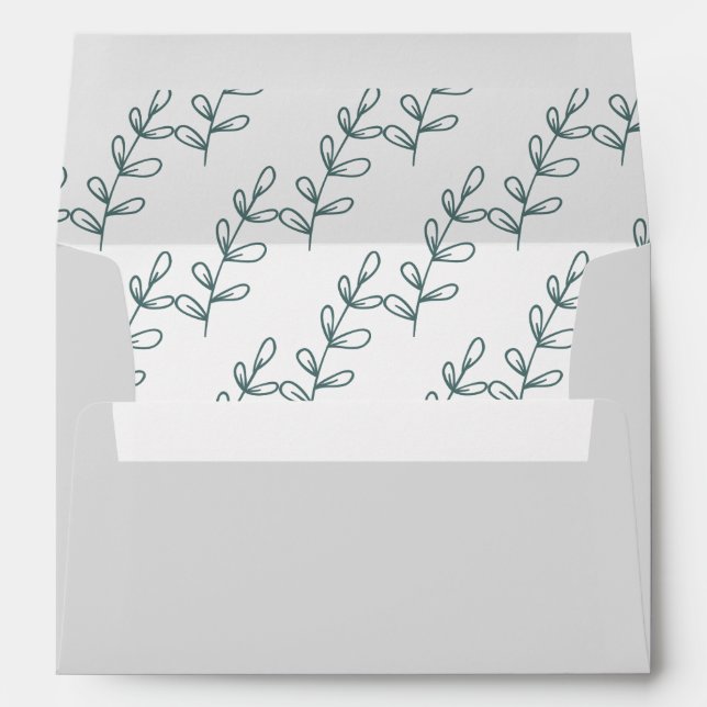 Winter's Mist Envelope (Back (Bottom))