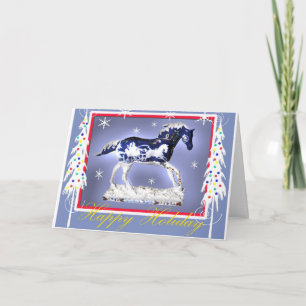 winters night christmas card