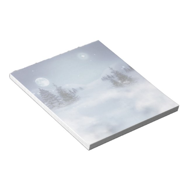 Winter's Night Notepad (Angled)