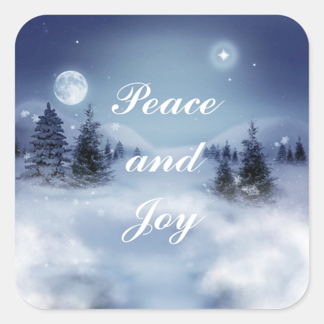 Winter's Night Sticker (Front)