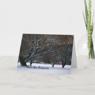 Winter's Silence Holiday Card