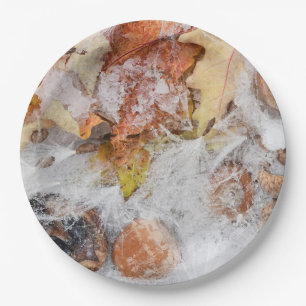 Winter's Survivors Paper Plate