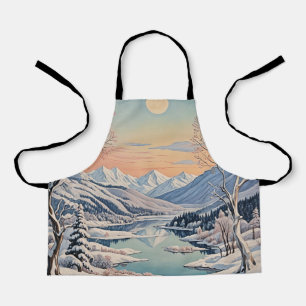 Winter's Tranquility Apron