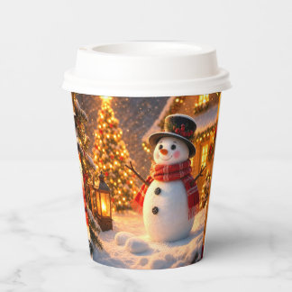 Winter's Warmest Welcome Paper Cups