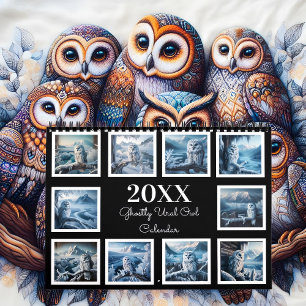 Winter's Whisper: A Year with the Ural Owl 20XX  Calendar