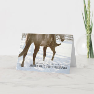 WINTERTIME HACK Greeting Card