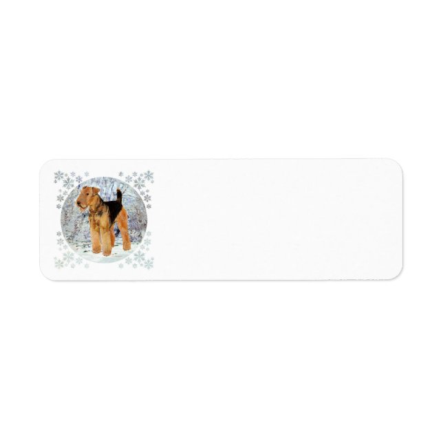 Wintertime Return Address Label (Front)