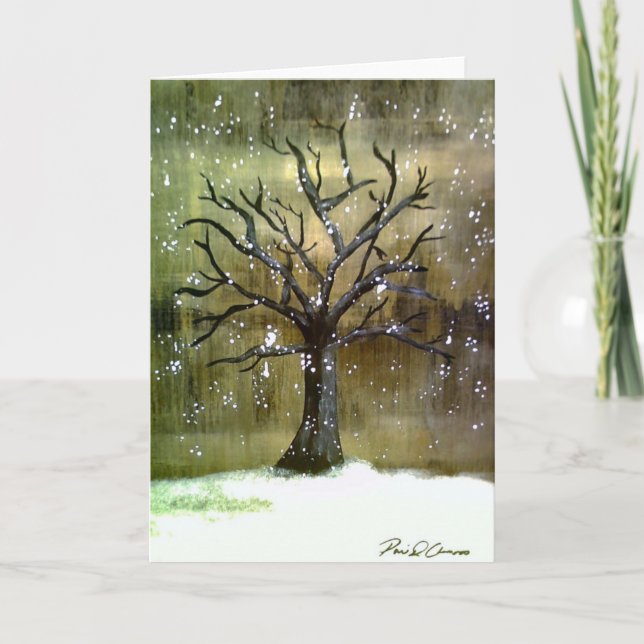 Wintertree Greeting Card (Front)