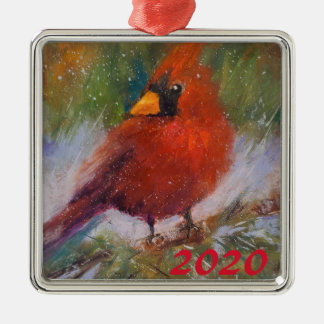 WinterVisitor 3Ceramic Ornament