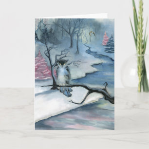 Winterwood Blank Greeting Card