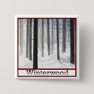 Winterwood Woodlot 15 Cm Square Badge
