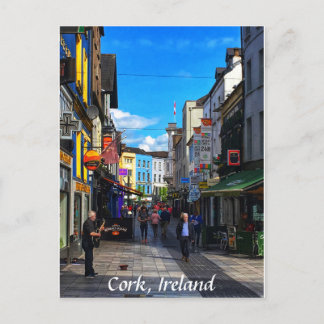 Winthrop Street, Cork, Ireland Postcard