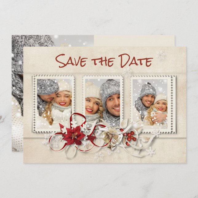 Wintrt Save the Date Invitation (Front/Back)
