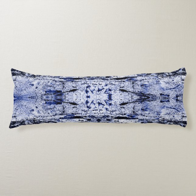 Wintry Abstract Body Cushion (Front)