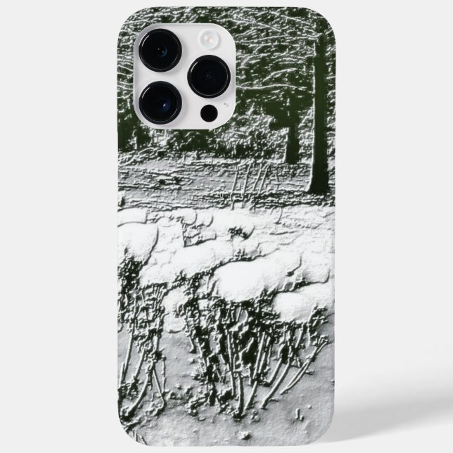 Wintry Park  Case-Mate iPhone Case (Back)