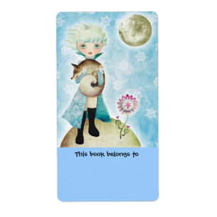 Wintry Prince Bookplates Labels