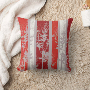 Wintry Reds Cushion