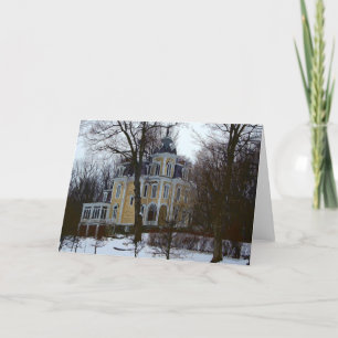 Wintry Victorian Holiday Card