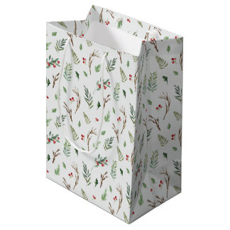 Wintry Wonderland Christmas Holiday Gift Bag