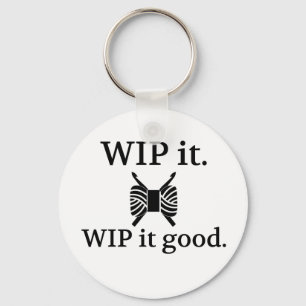 WIP It Good - Crochet {Light} Key Ring
