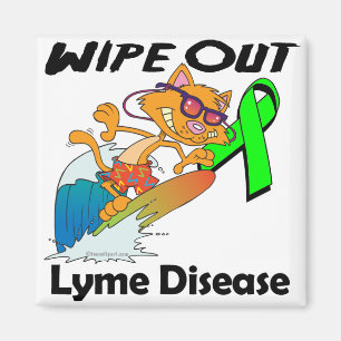 Wipe Out Lyme Disease Magnet