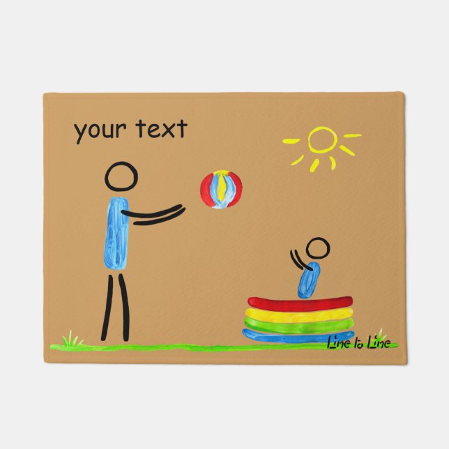 wipe your feets doormat (Front)