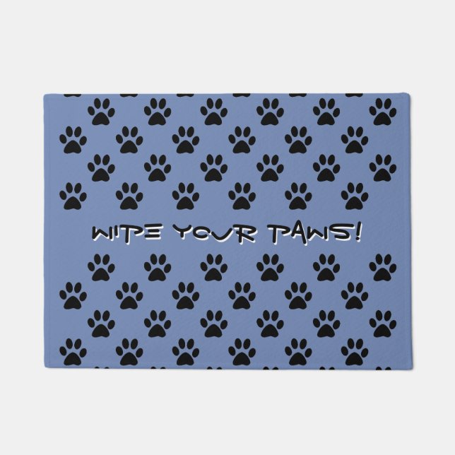 Wipe Your Paws! Doormat (Front)