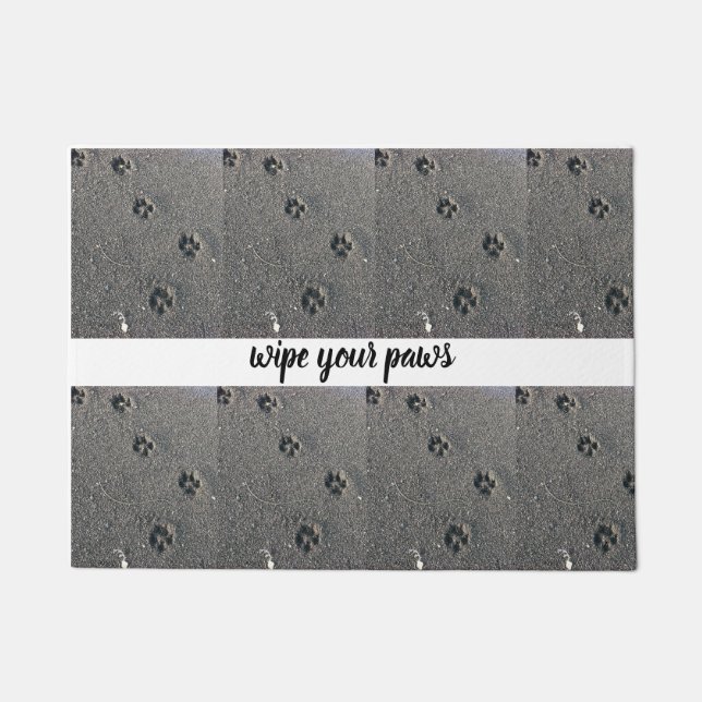 wipe your paws doormat (Front)