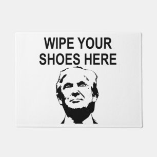 Wipe Your Shoes on Trump's Face Doormat