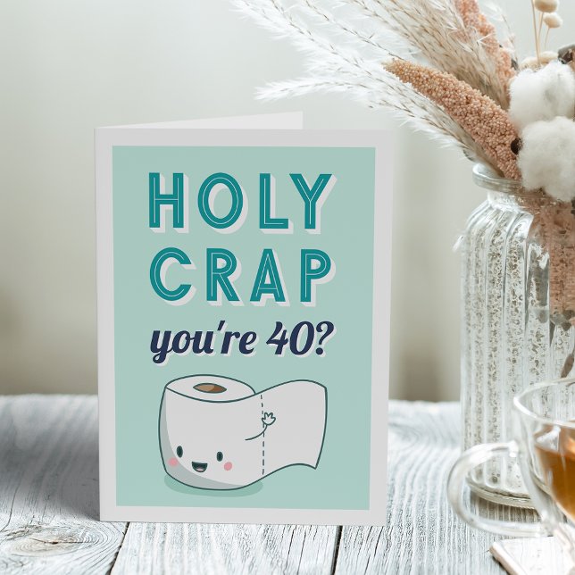 Wiping Away Another Year | Custom Age Birthday Card (Creator Uploaded)