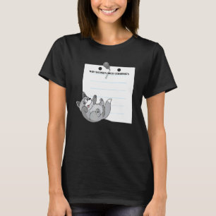 Wir Werden Dich Vermissen Friends Farewell with Si T-Shirt