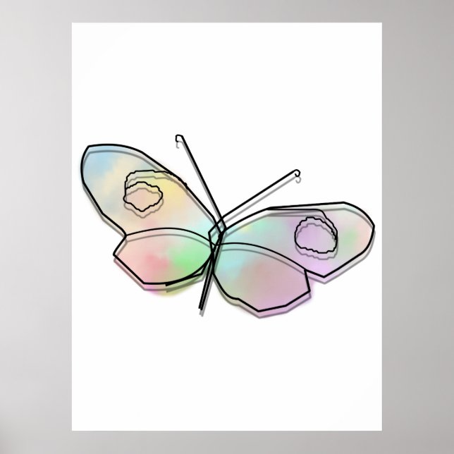 Wire Butterfly Poster (Front)