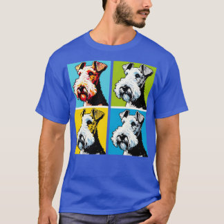 Wire Fox Terrier Art Dog Lovers T-Shirt