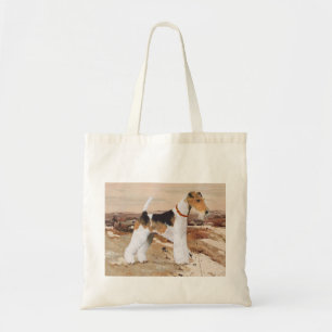 Wire Fox Terrier Autumn Tote Bag