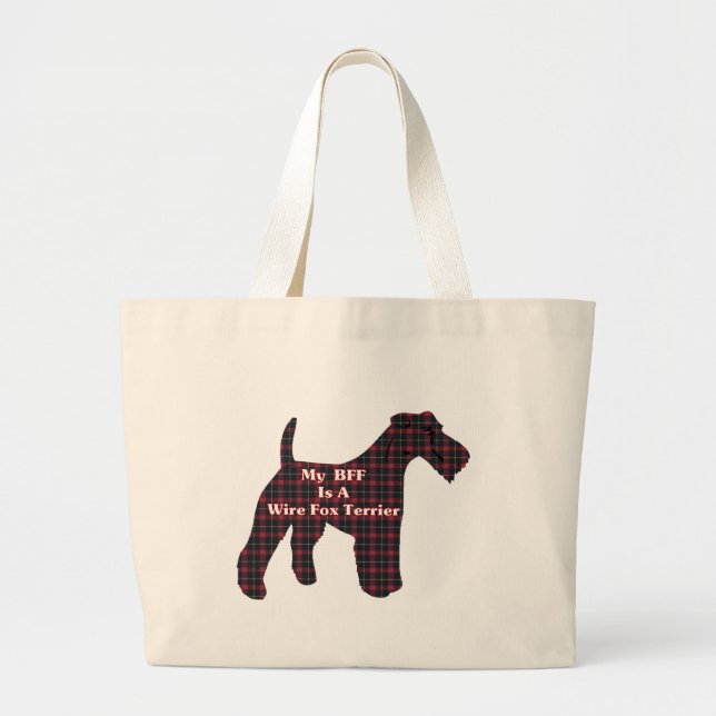 Wire Fox Terrier BFF Tote Bag (Front)