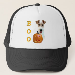 Wire Fox Terrier Boo Trucker Hat