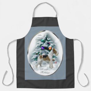 Wire Fox Terrier Christmas Gifts Apron