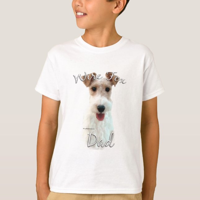 Wire Fox Terrier Dad 2 T-Shirt (Front)