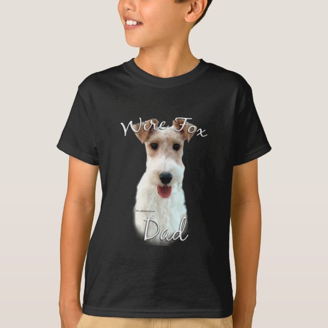 Wire Fox Terrier Dad 2 T-Shirt (Front)