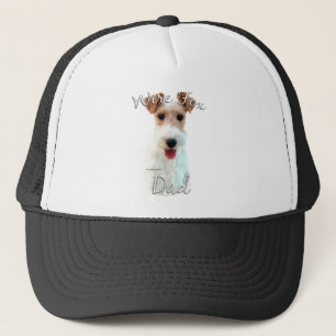 Wire Fox Terrier Dad 2 Trucker Hat