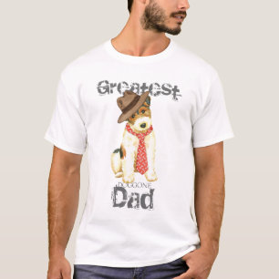 Wire Fox Terrier Dad T-Shirt