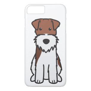 Wire Fox Terrier Dog Cartoon iPhone 8 Plus/7 Plus Case