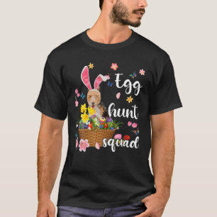 Wire Fox Terrier Happy Easter Day Easter Colorful T-Shirt