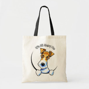 Wire Fox Terrier IAAM Tote Bag
