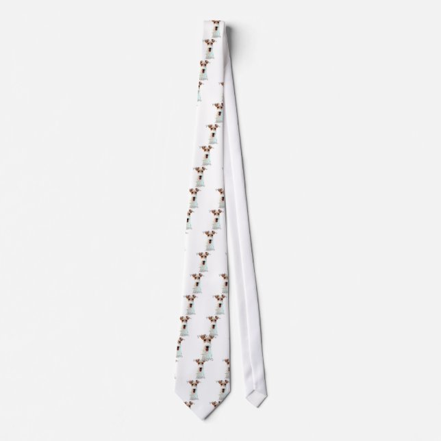 Wire Fox Terrier Mum 2 Tie (Front)
