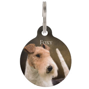 Wire Fox Terrier Pet Tag