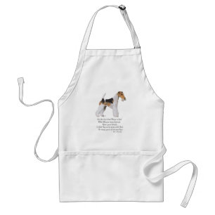 Wire Fox Terrier Rainbow Bridge Standard Apron