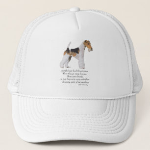 Wire Fox Terrier Rainbow Bridge Trucker Hat