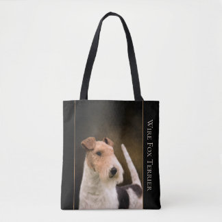Wire Fox Terrier Tote Bag